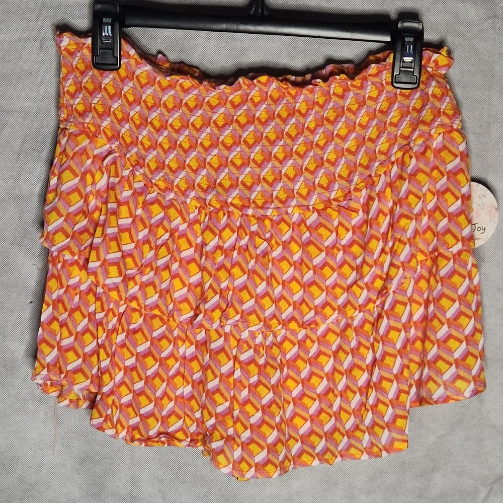 Jolie & Joy by FCT Juniors' Ruffled Hem Mini Skort